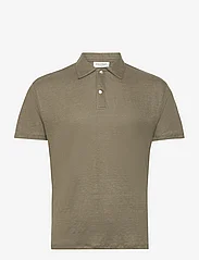 Bruun & Stengade - BS Akter Regular Fit Polo Shirt - short-sleeved polos - green - 0