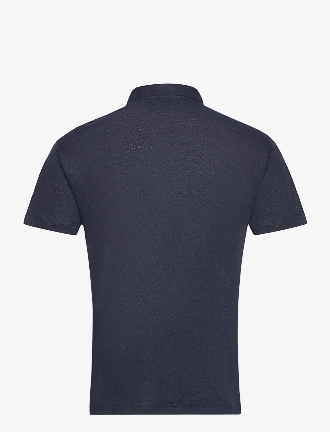 Bruun & Stengade - BS Akter Regular Fit Polo Shirt - lyhythihaiset - navy - 1