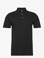 BS Monir Regular Fit Polo Shirt - BLACK