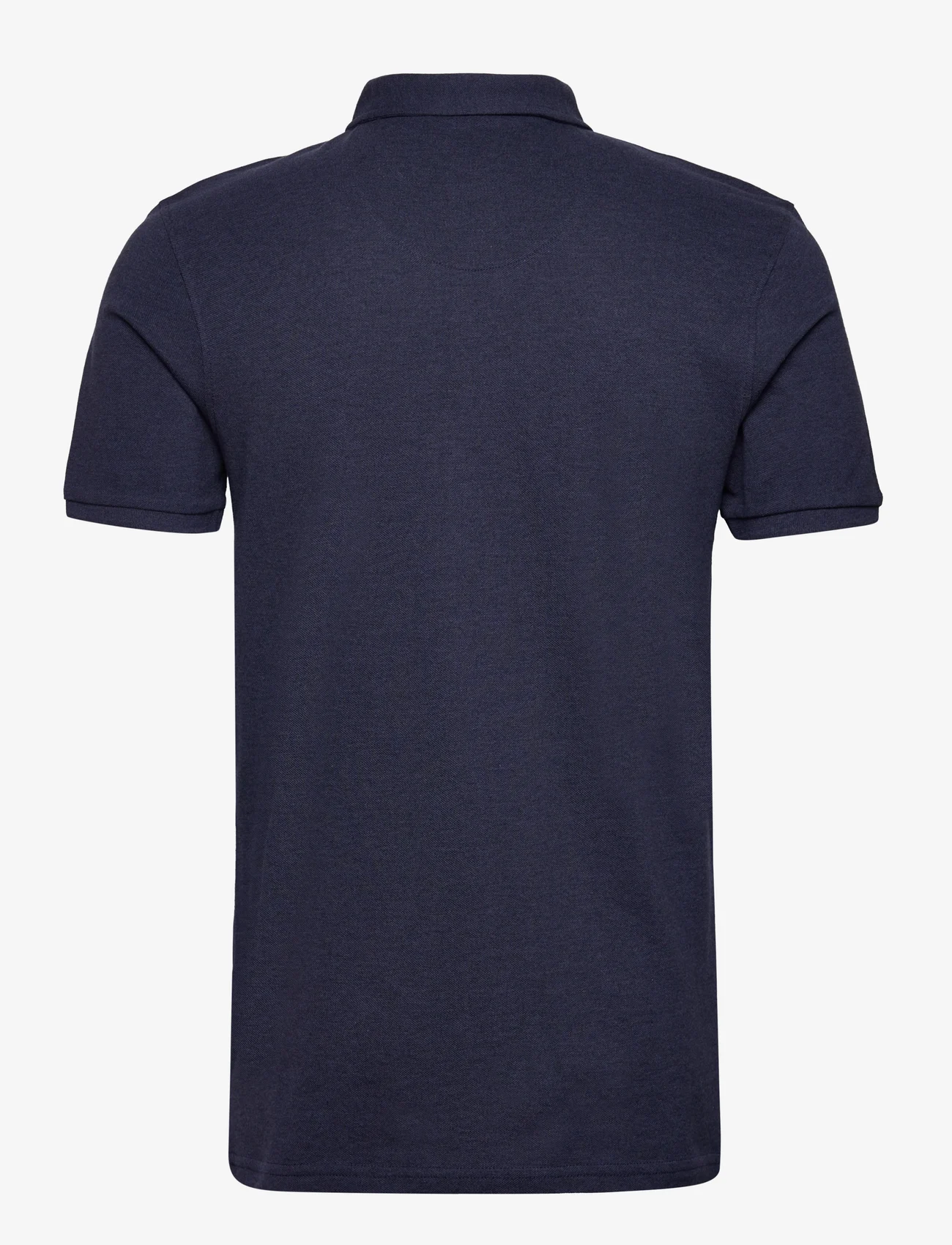 Bruun & Stengade - BS Monir Regular Fit Polo Shirt - lyhythihaiset - blue - 1