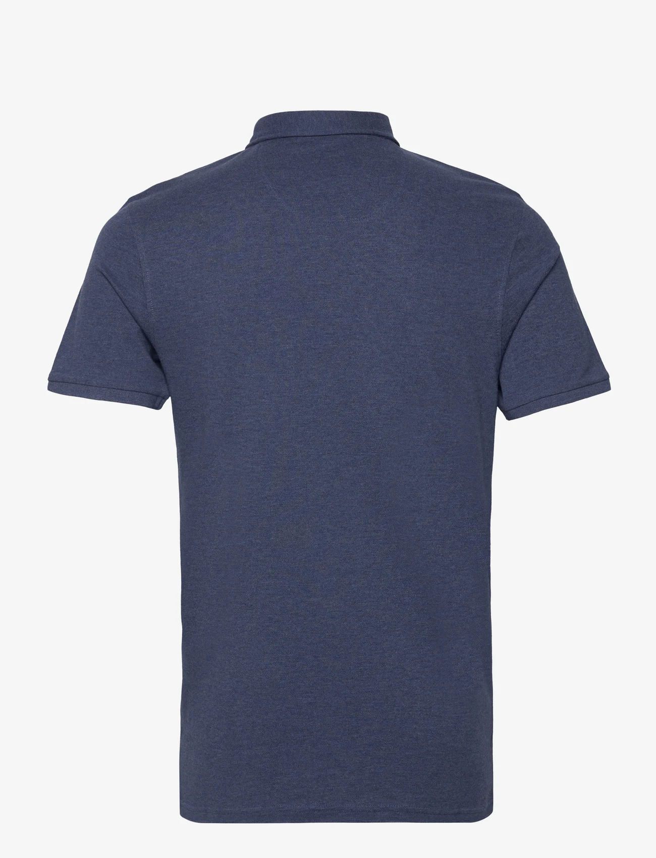 Bruun & Stengade - BS Monir Regular Fit Polo Shirt - lyhythihaiset - ocean - 1