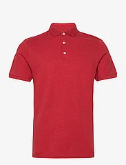 Bruun & Stengade - BS Monir Regular Fit Polo Shirt - short-sleeved polos - red - 0