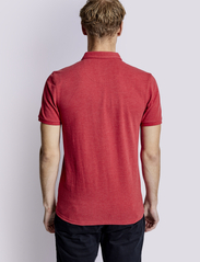 Bruun & Stengade - BS Monir Regular Fit Polo Shirt - short-sleeved polos - red - 4