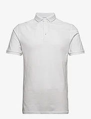 Bruun & Stengade - BS Monir Regular Fit Polo Shirt - kortärmade pikéer - white - 0