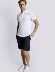 Bruun & Stengade - BS Monir Regular Fit Polo Shirt - lyhythihaiset - white - 2