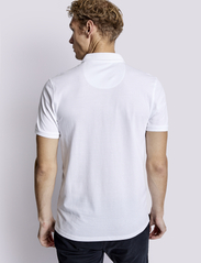 Bruun & Stengade - BS Monir Regular Fit Polo Shirt - kortärmade pikéer - white - 4