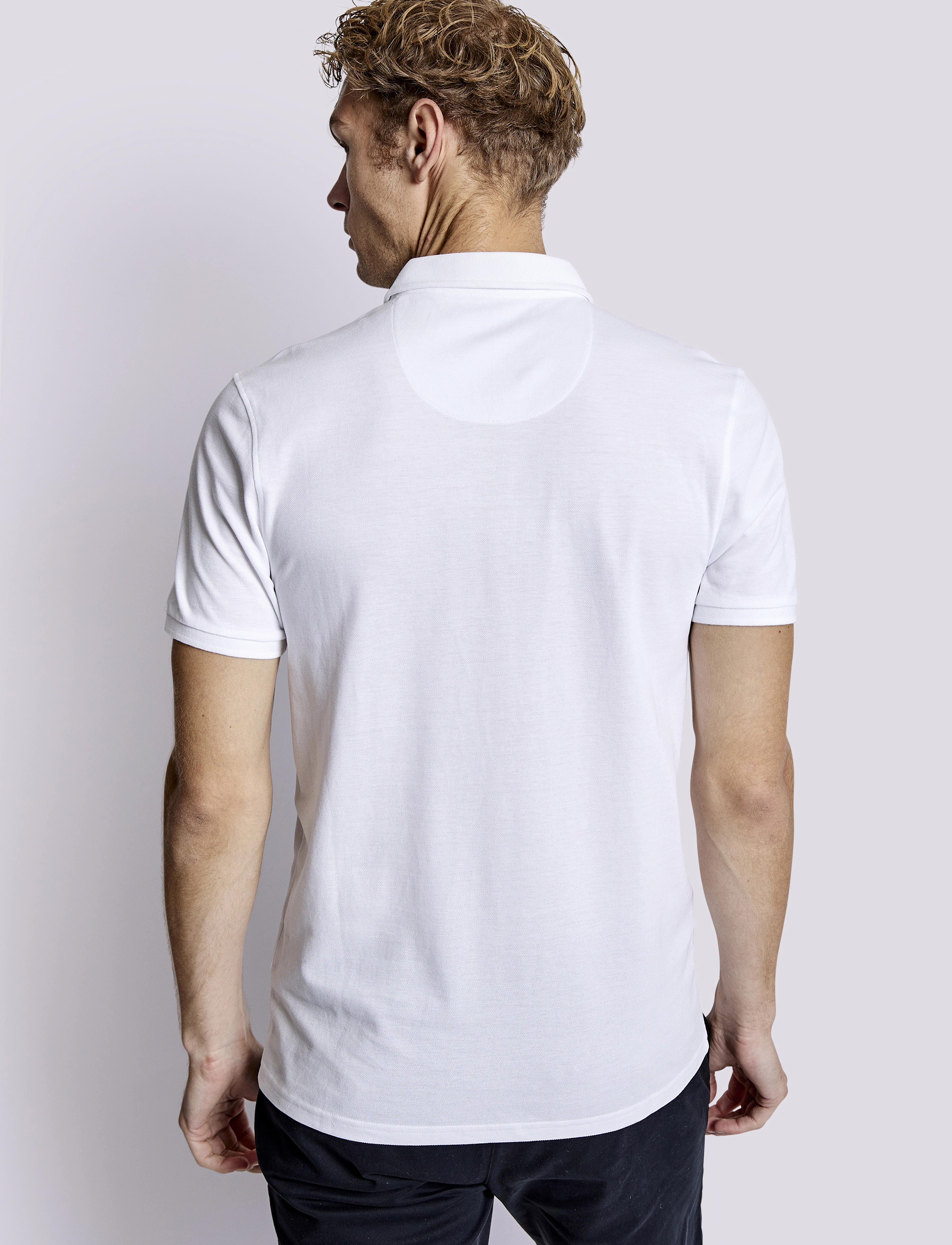 Bruun & Stengade - BS Monir Regular Fit Polo Shirt - white - 4