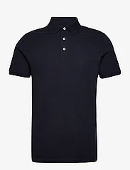 Bruun & Stengade - BS Carreira Regular Fit Polo Shirt - kortärmade pikéer - navy - 0