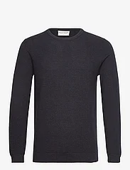 Bruun & Stengade - BS Hebert Regular Fit Knitwear - megzti laisvalaikio drabužiai - thunder - 0