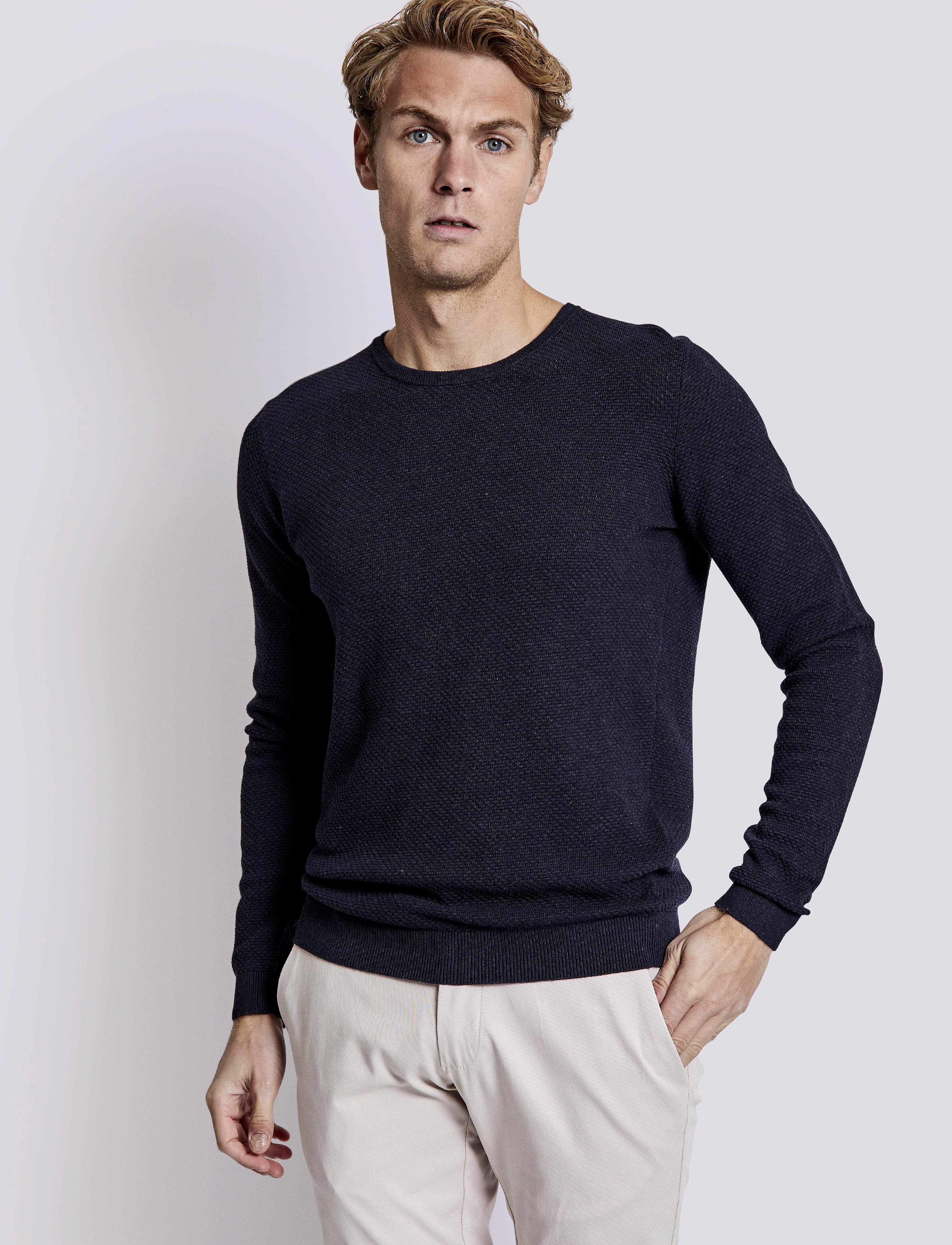 Bruun & Stengade - BS Hebert Regular Fit Knitwear - thunder - 3