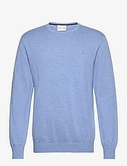 Bruun & Stengade - BS Jupiter Regular Fit Knitwear - basic adījumi - blue - 0