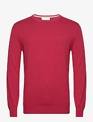 Bruun & Stengade - BS Jupiter Regular Fit Knitwear - basic adījumi - dark red - 0