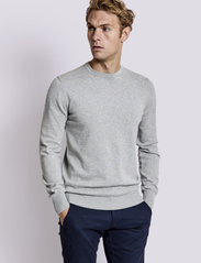 Bruun & Stengade - BS Jupiter Regular Fit Knitwear - basic knitwear - light grey - 3