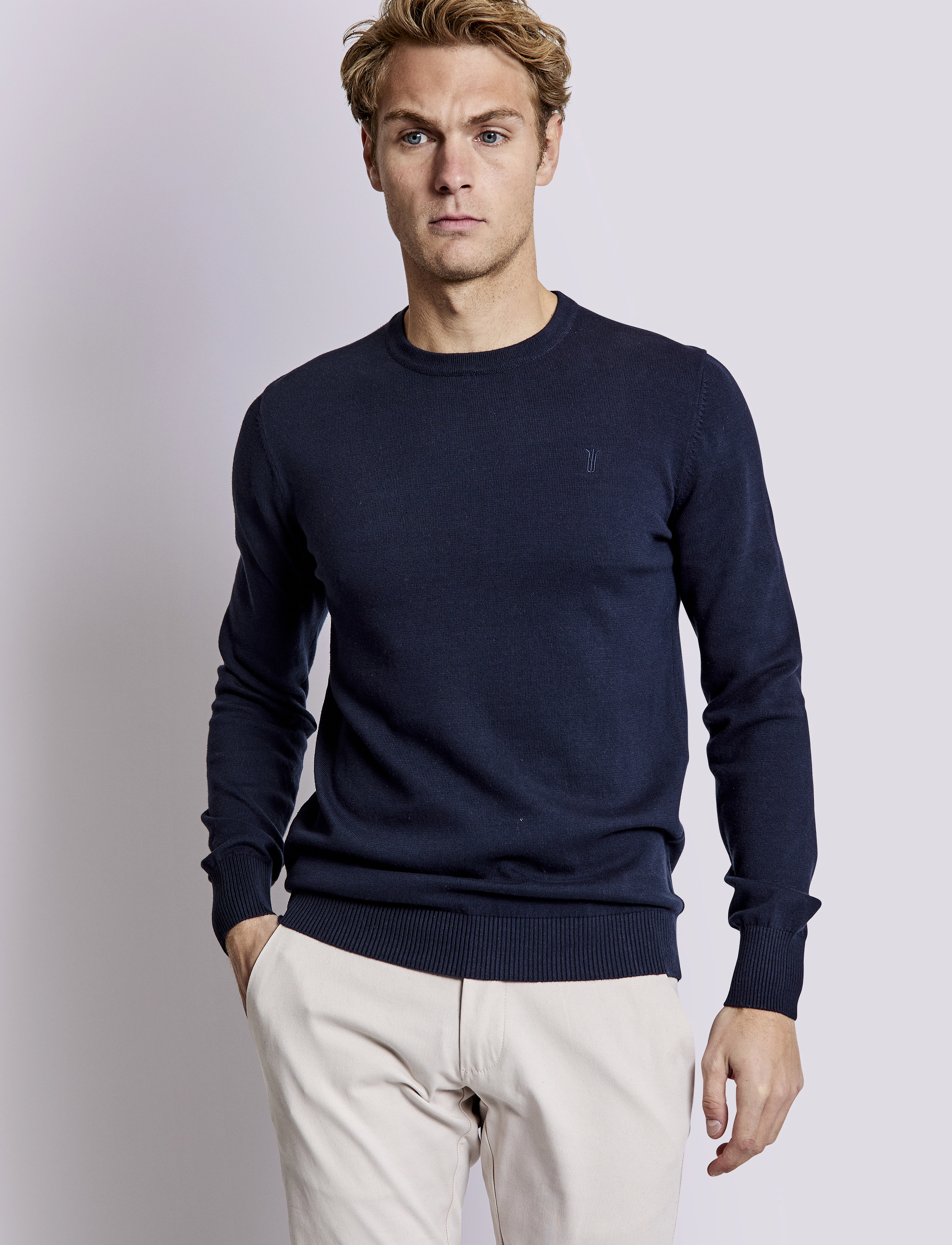 Bruun & Stengade - BS Jupiter Regular Fit Knitwear - navy - 3