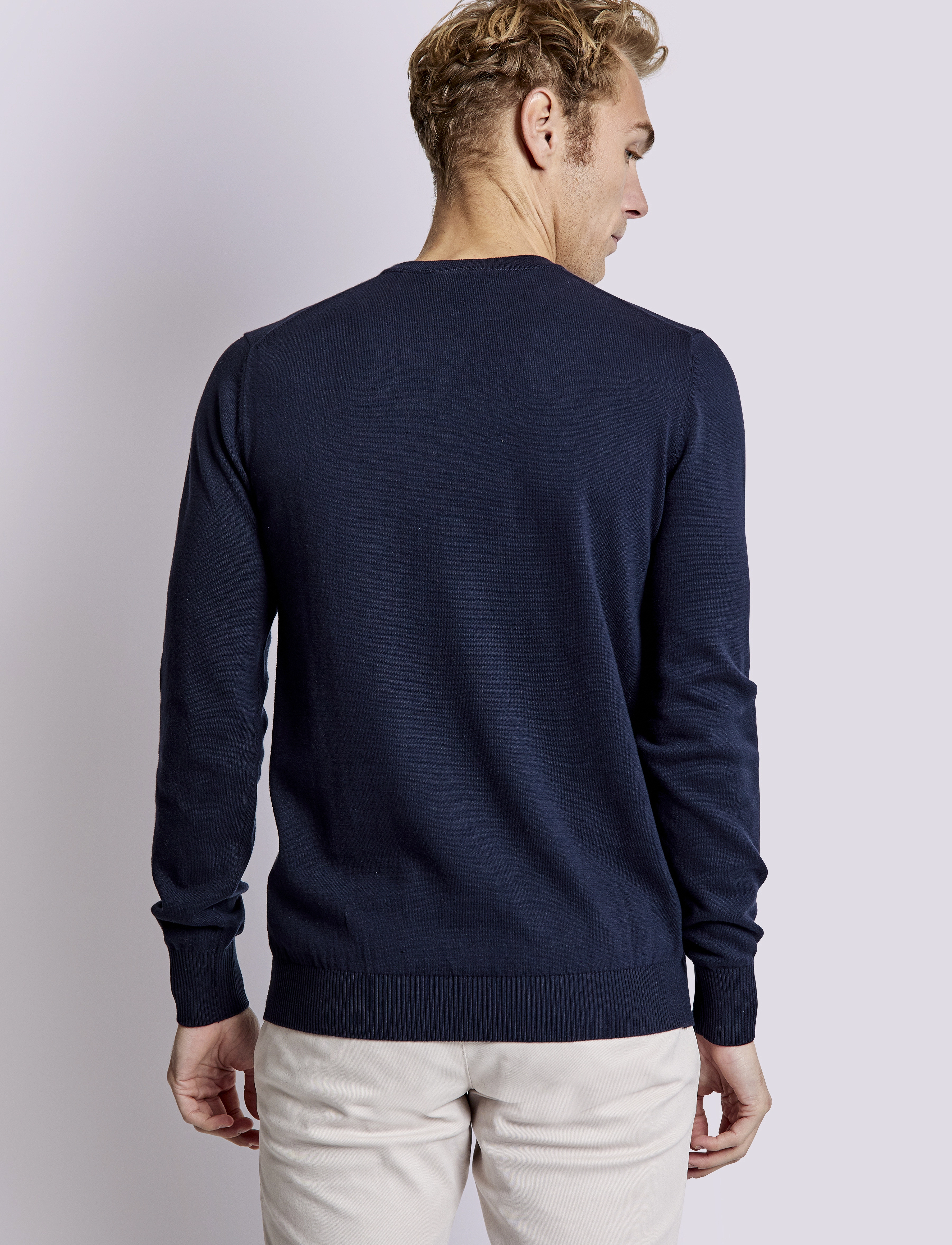 Bruun & Stengade - BS Jupiter Regular Fit Knitwear - navy - 4