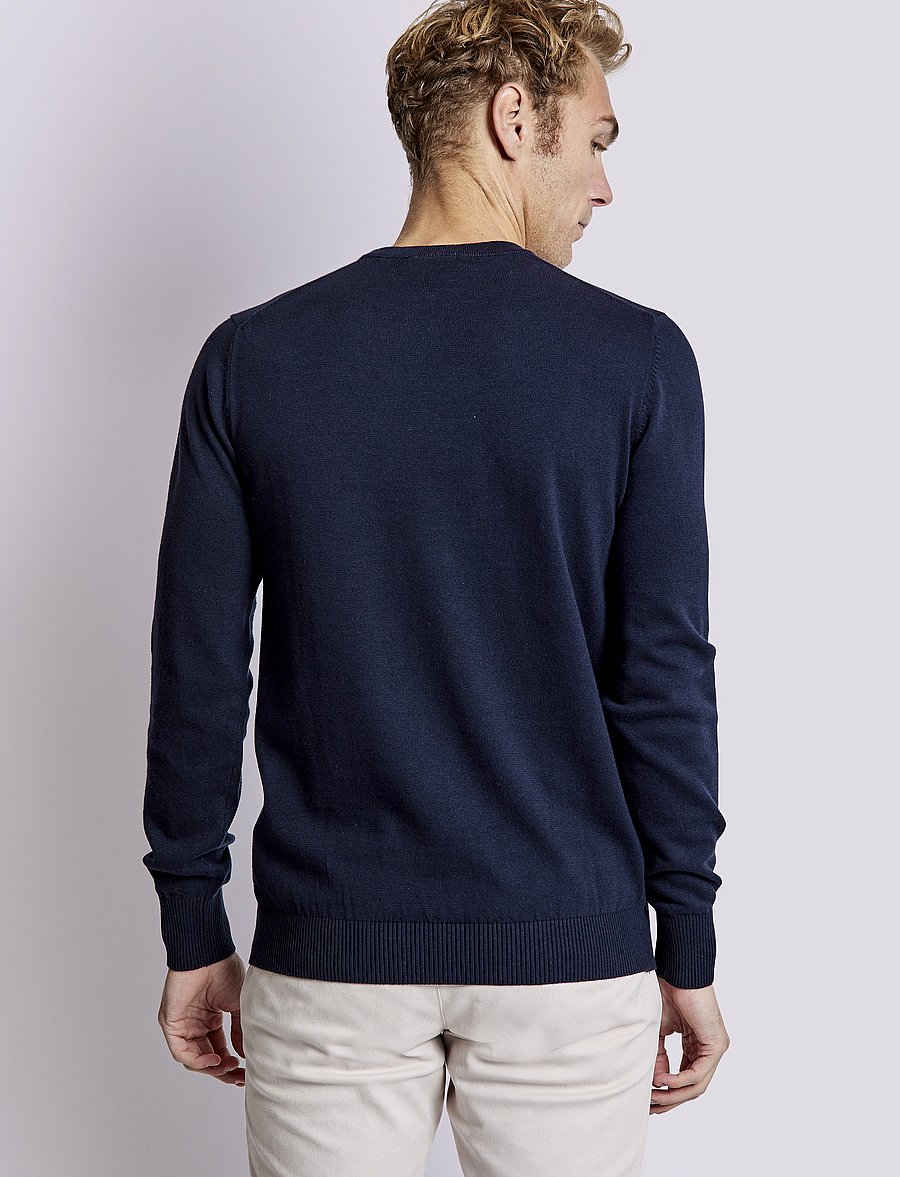 Bruun & Stengade - BS Jupiter Regular Fit Knitwear - navy - 4