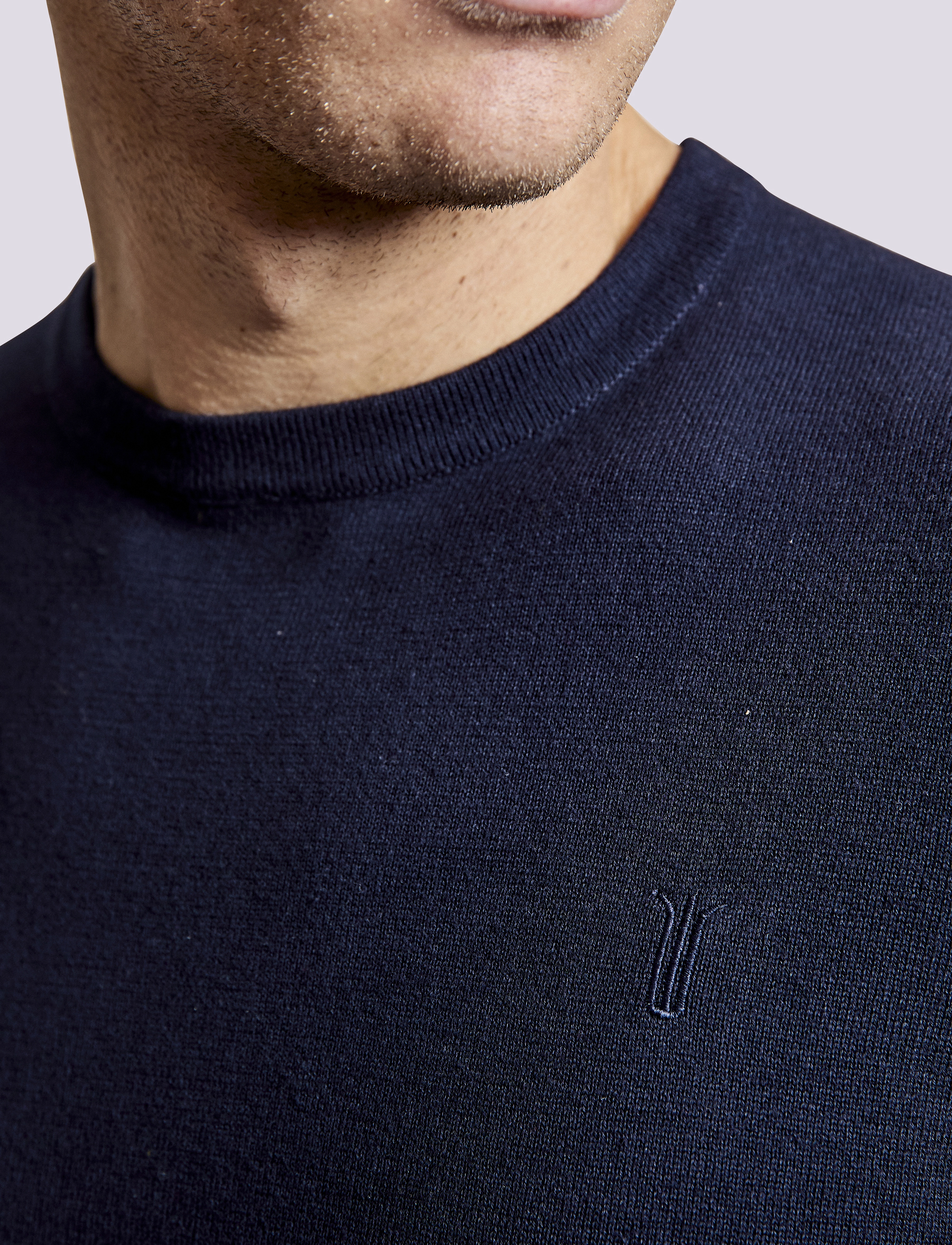 Bruun & Stengade - BS Jupiter Regular Fit Knitwear - navy - 5