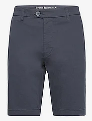 Bruun & Stengade - BS Cho Regular Fit Shorts - „chino“ stiliaus šortai - navy - 0