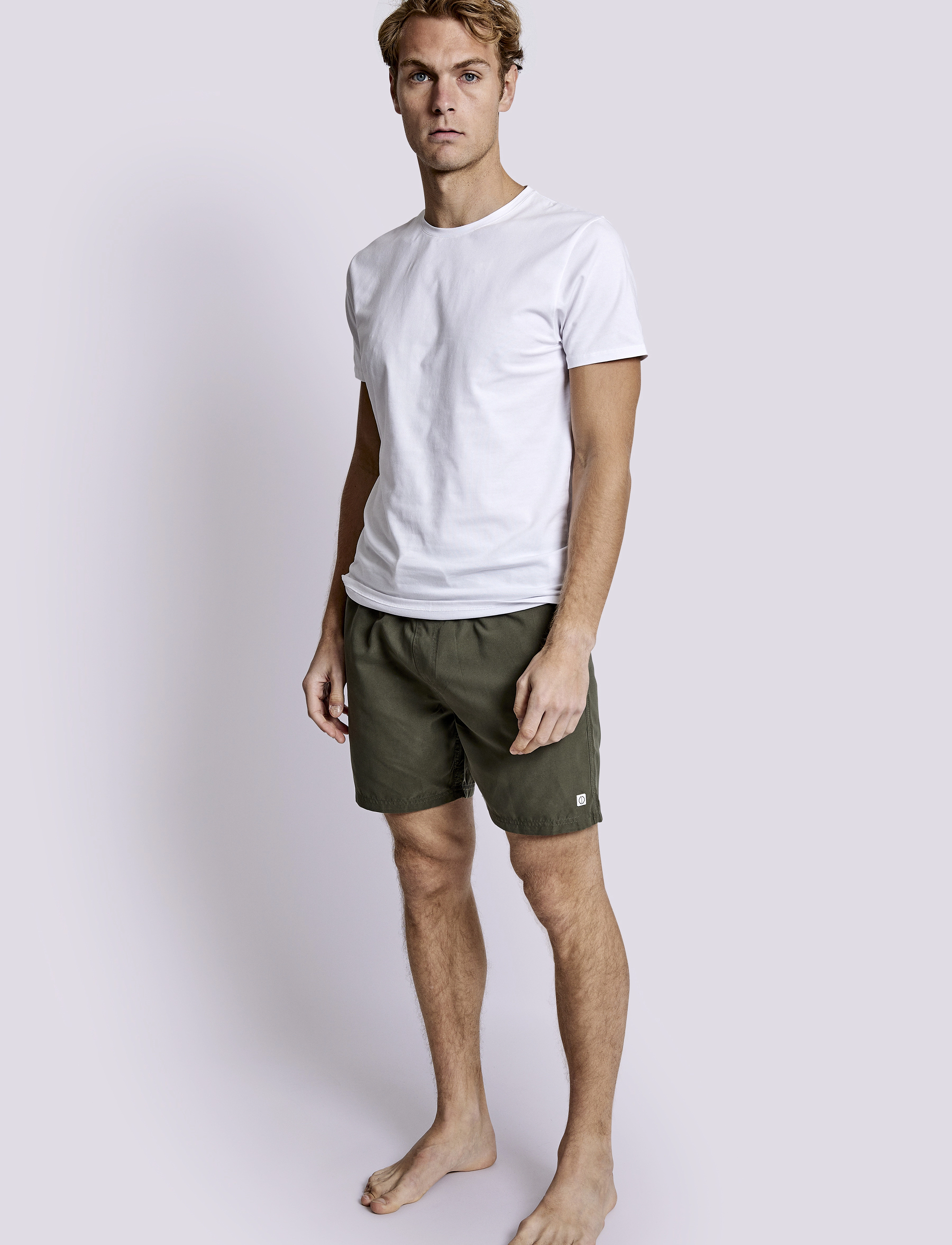 Bruun & Stengade - BS Havana Regular Fit Swim Shorts - army - 2