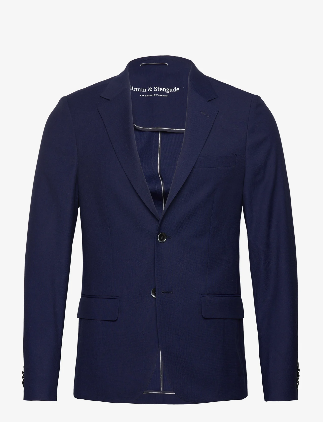 Bruun & Stengade - BS Arezzo Slim Fit Blazer - blazers met dubbele knopen - dark blue - 0