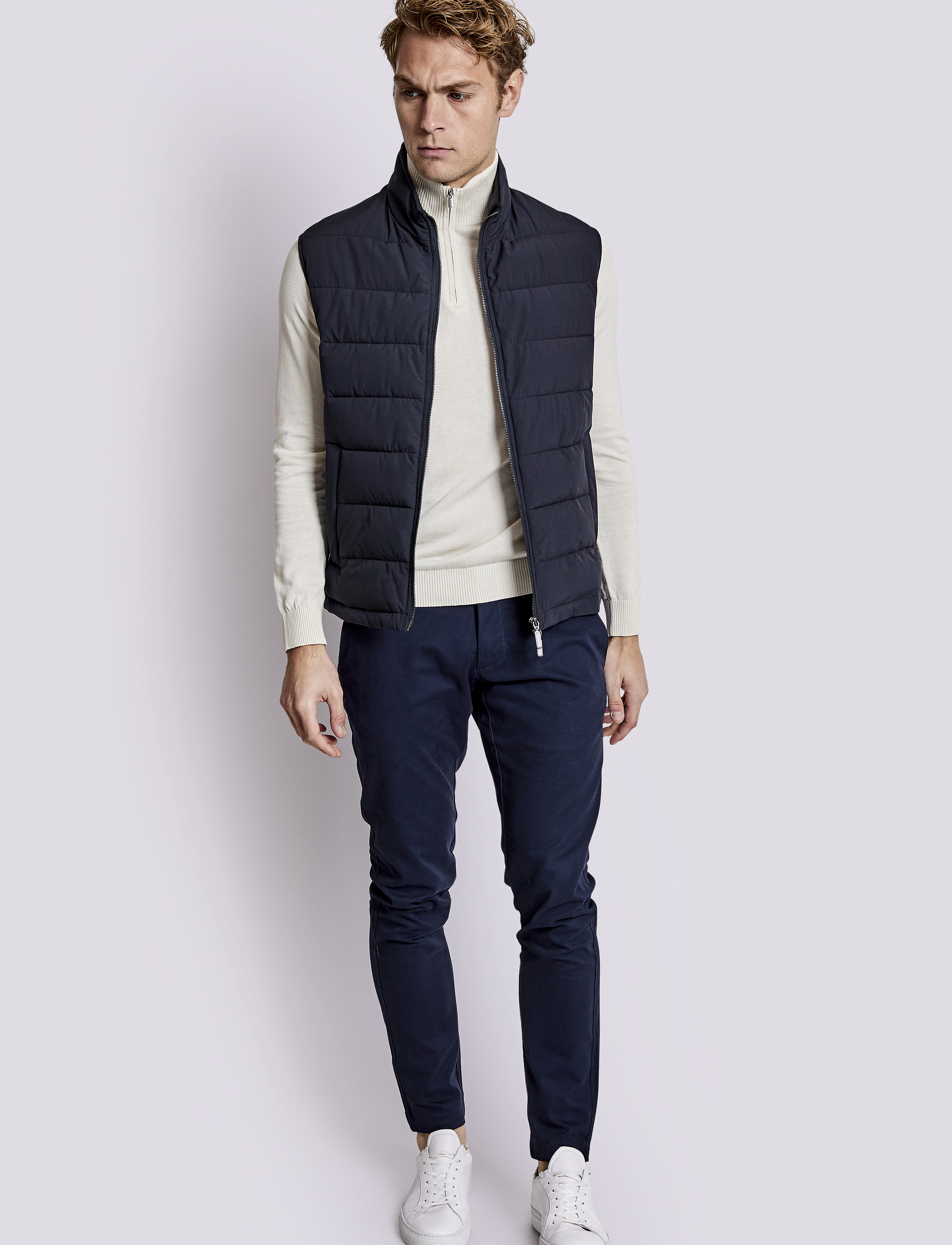 Bruun & Stengade - BS Lima Regular Fit Vest - navy - 2