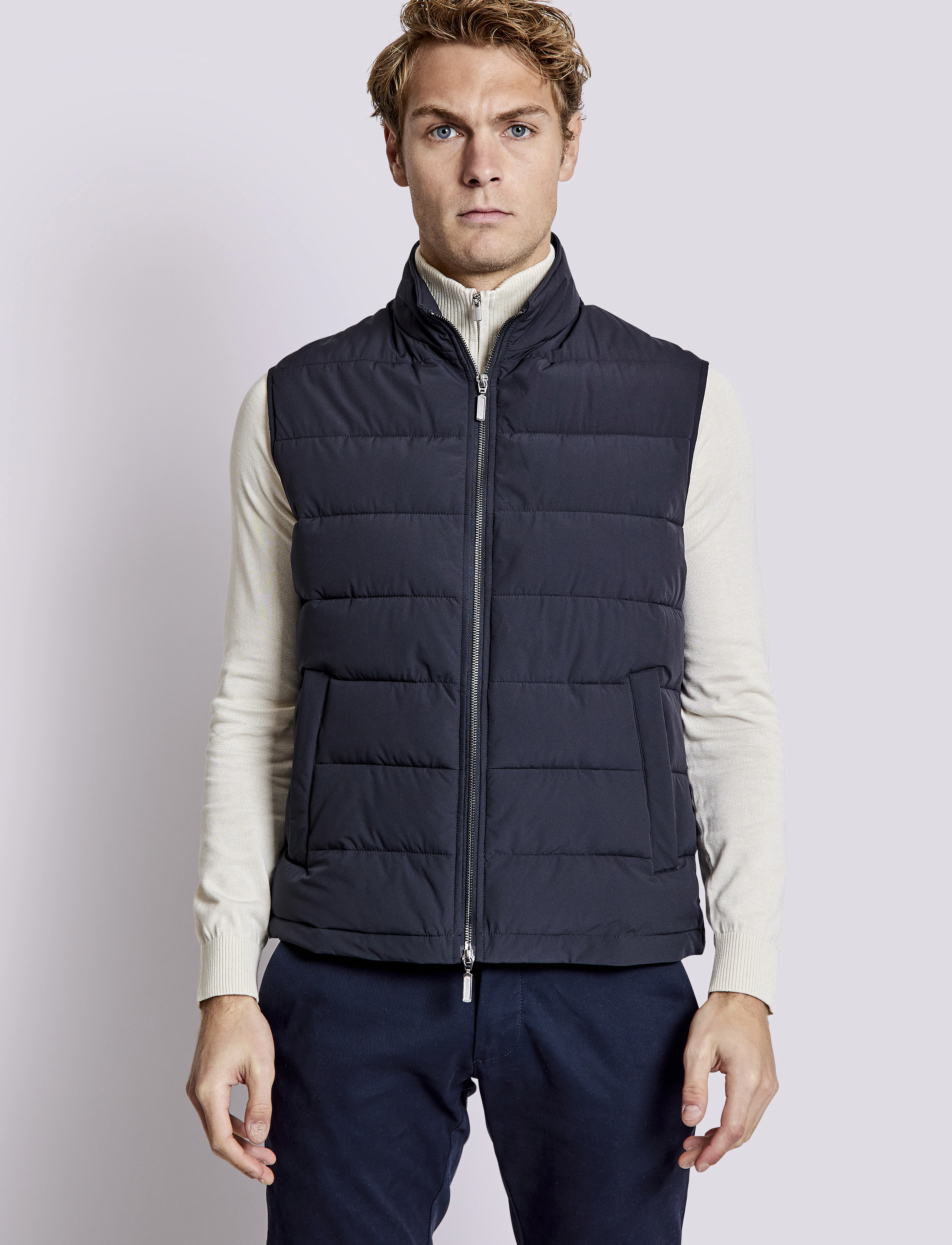 Bruun & Stengade - BS Lima Regular Fit Vest - navy - 3