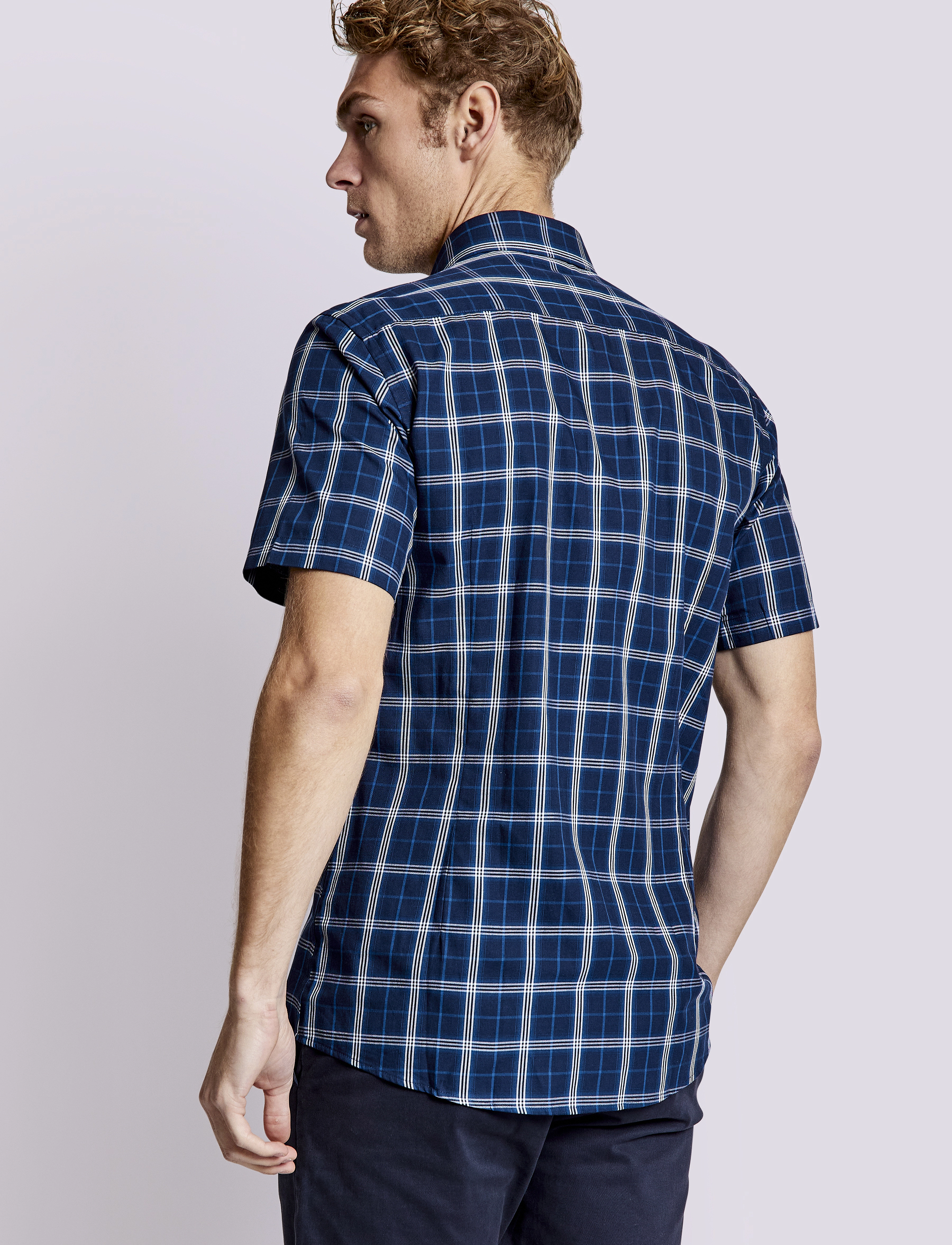 Bruun & Stengade - BS Haseeb Modern Fit Shirt - navy - 4