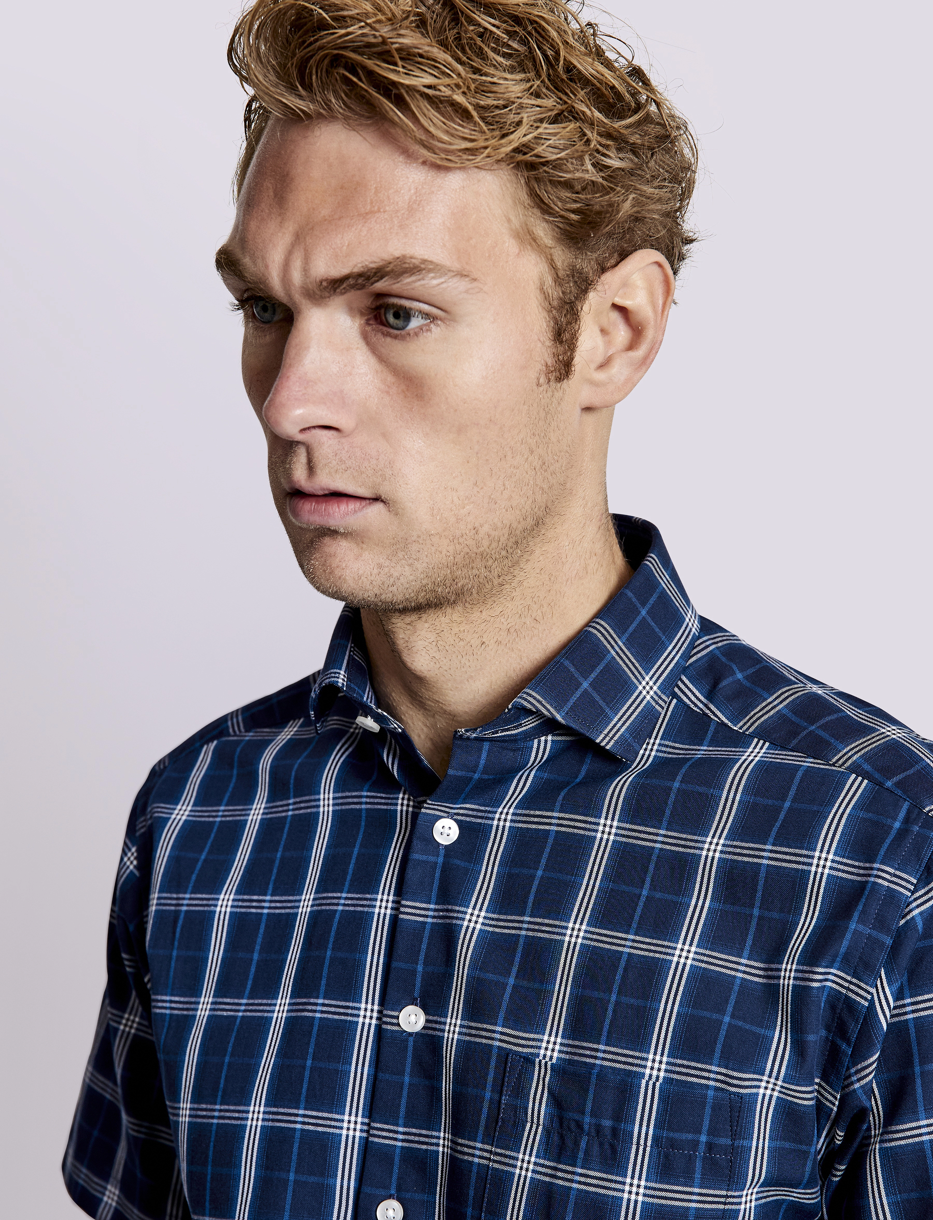 Bruun & Stengade - BS Haseeb Modern Fit Shirt - navy - 5