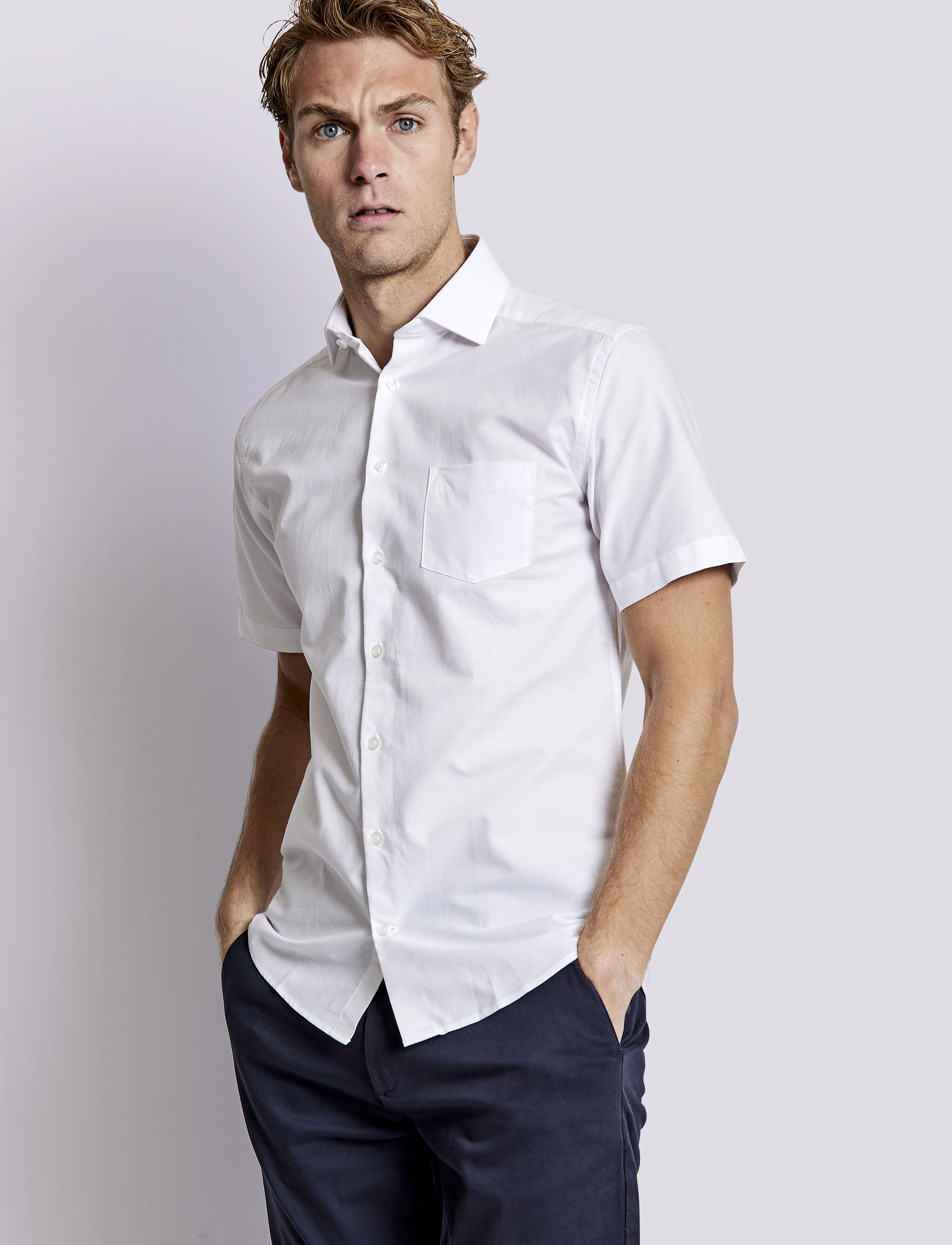 Bruun & Stengade - BS Julius Modern Fit Shirt - white - 3
