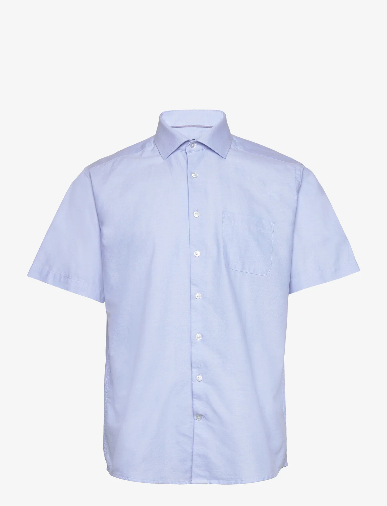 Bruun & Stengade - BS Salvador Modern Fit Shirt - basic skjortor - blue - 0
