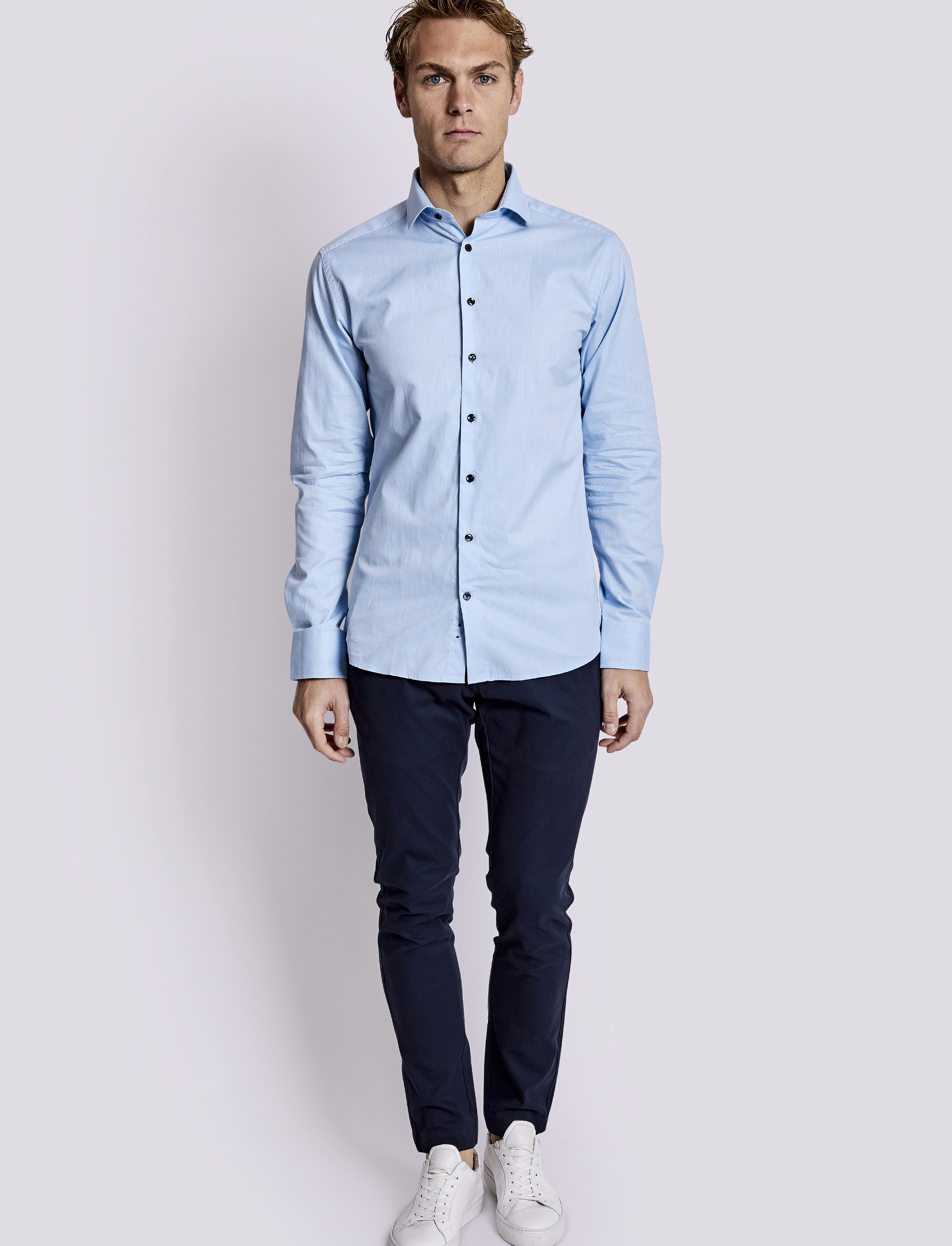 Bruun & Stengade - BS Fezco Slim Fit Shirt - light blue - 2
