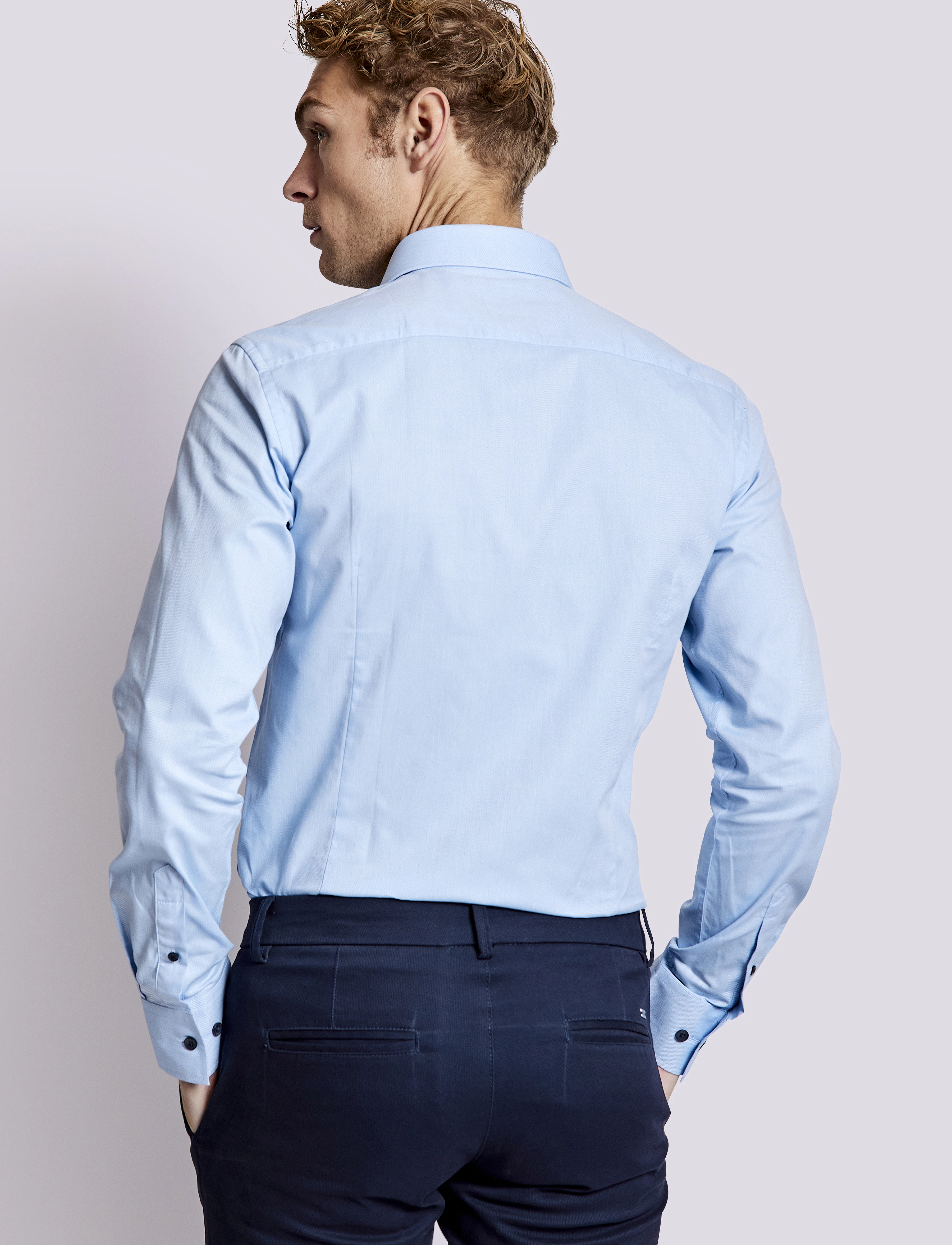 Bruun & Stengade - BS Fezco Slim Fit Shirt - light blue - 4