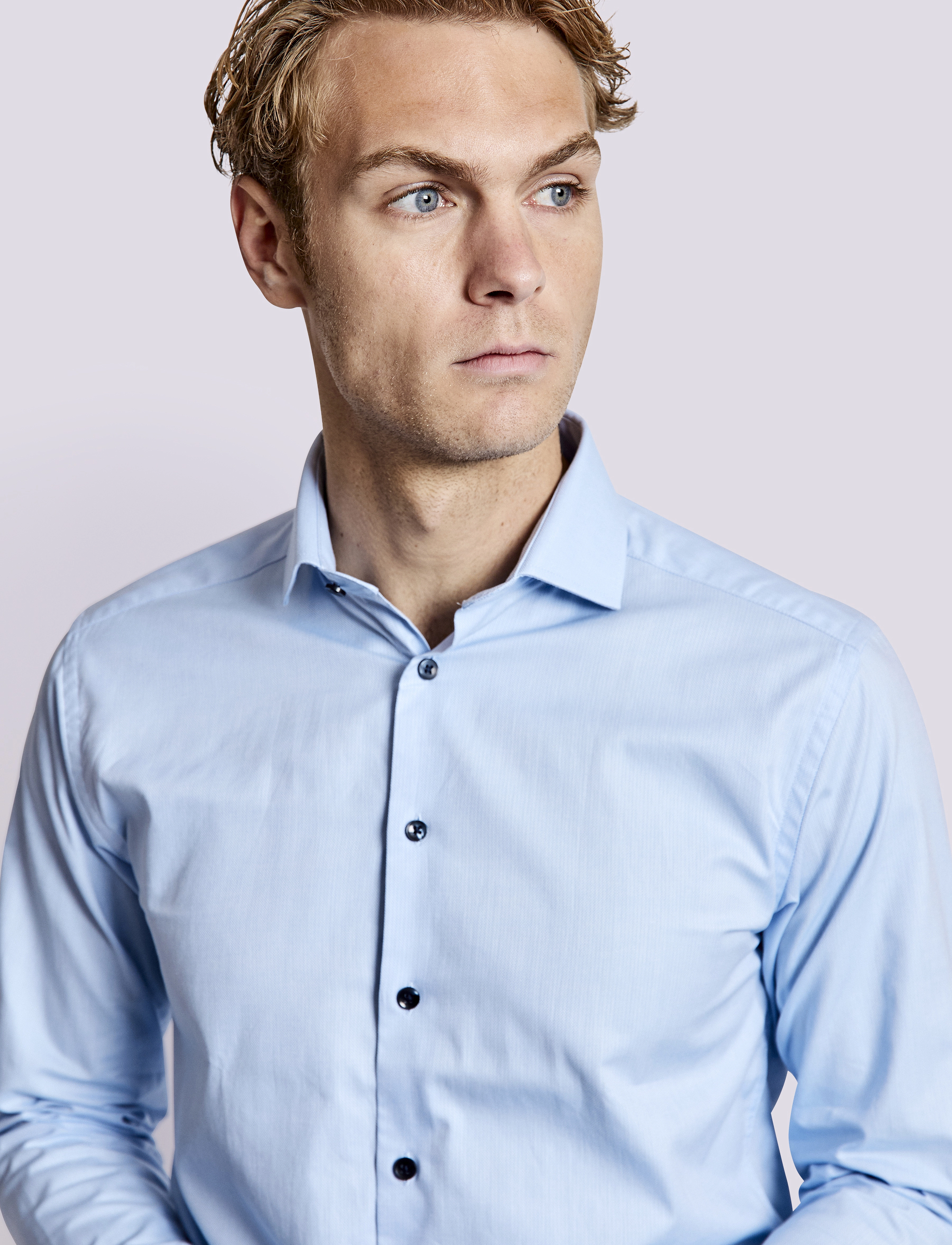 Bruun & Stengade - BS Fezco Slim Fit Shirt - light blue - 5
