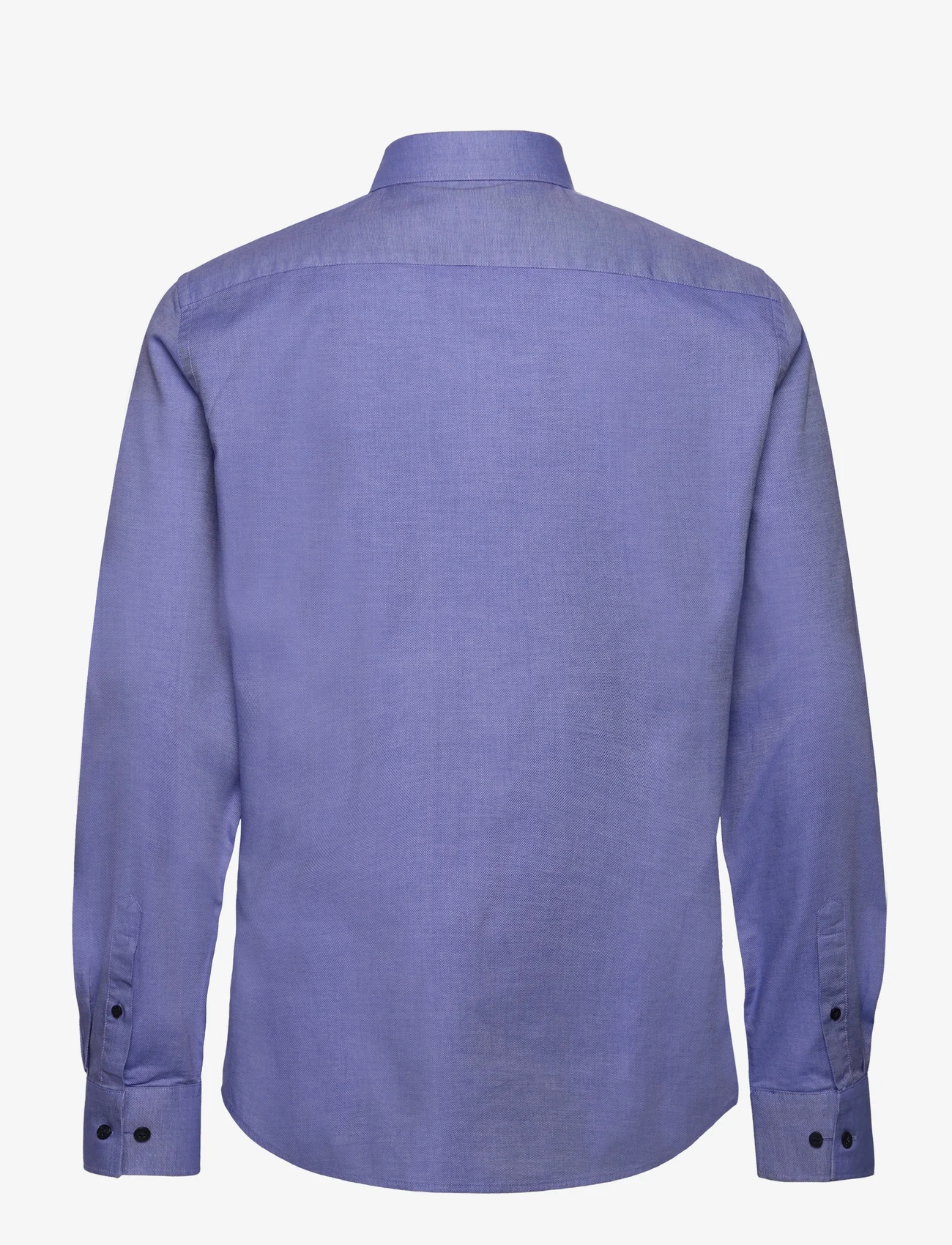 Bruun & Stengade - BS Nadim Slim Fit Shirt - peruskauluspaidat - blue - 1