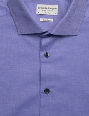 Bruun & Stengade - BS Nadim Slim Fit Shirt - peruskauluspaidat - blue - 2
