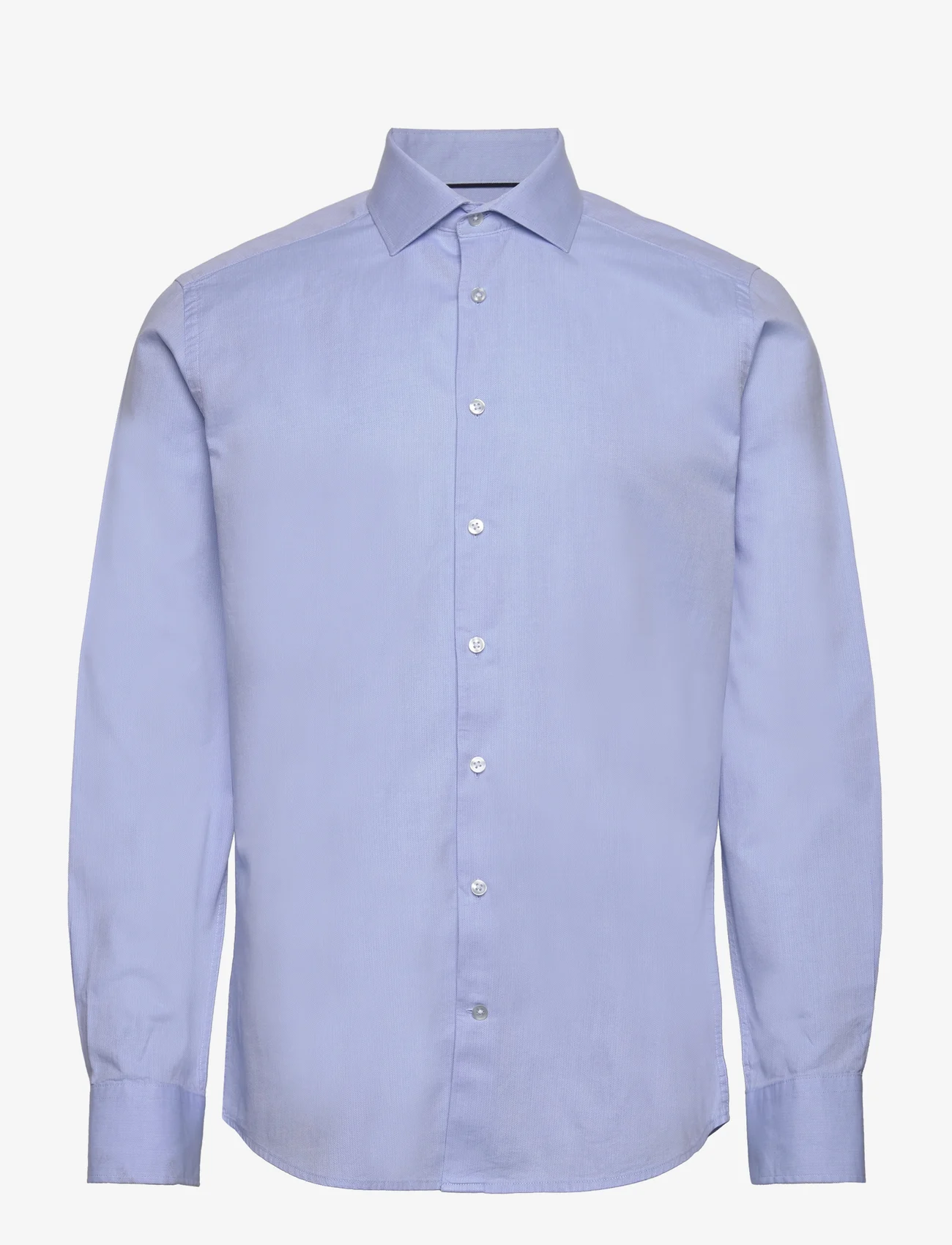 Bruun & Stengade - BS Reynaldo Slim Fit Shirt - peruskauluspaidat - light blue - 0