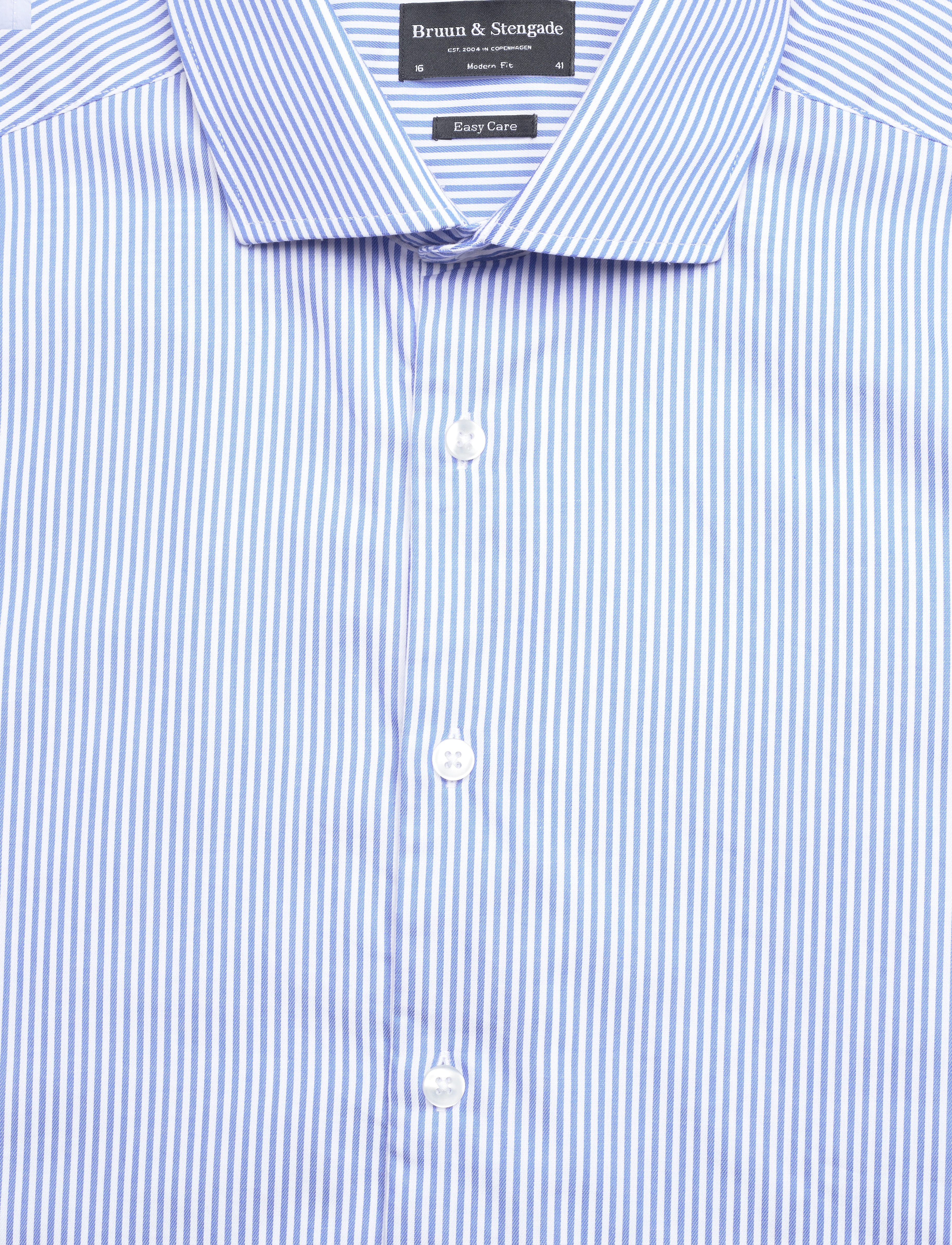 Bruun & Stengade - BS Kane Modern Fit Shirt - blue/white - 2