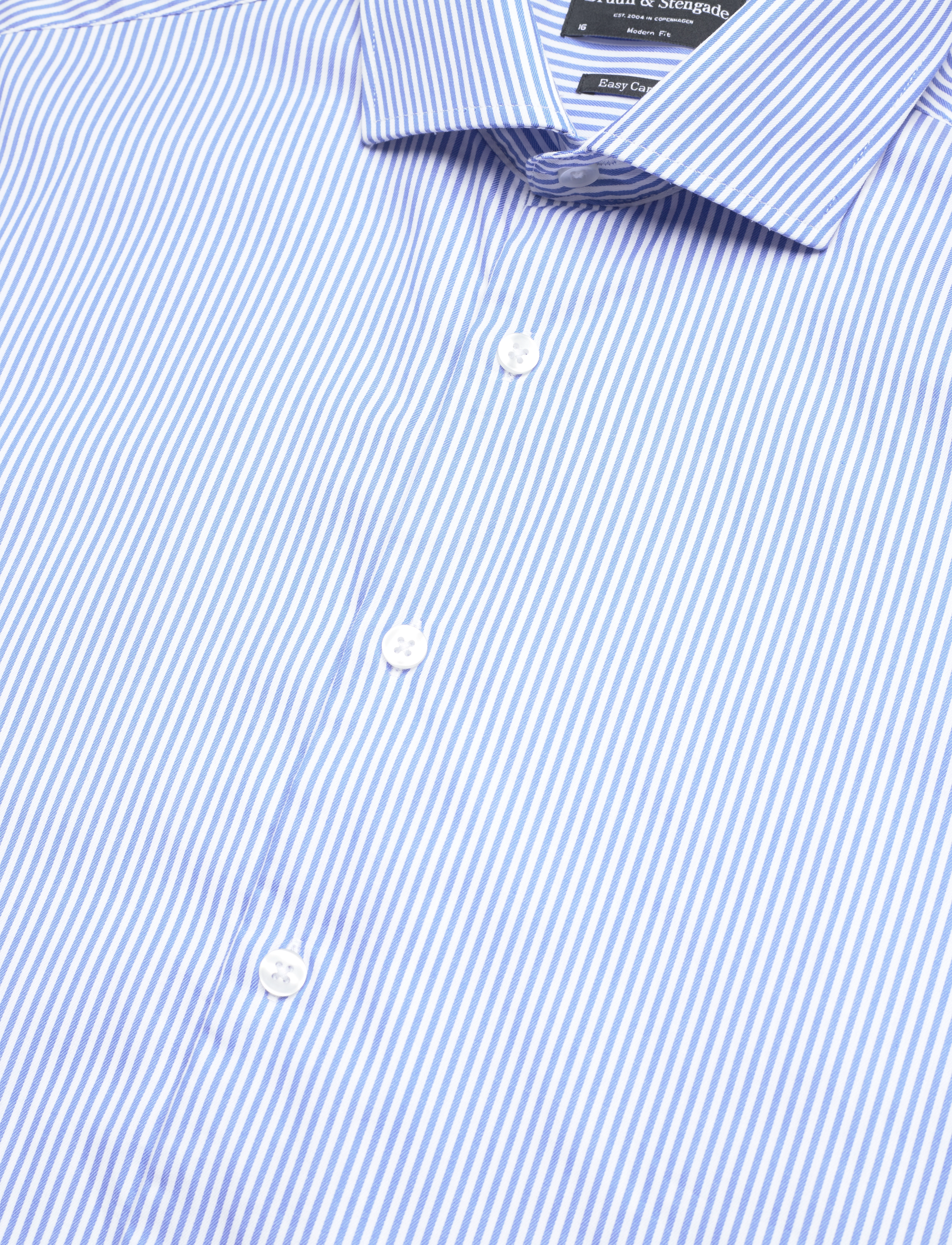 Bruun & Stengade - BS Kane Modern Fit Shirt - blue/white - 3