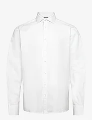Bruun & Stengade - BS Percie Modern Fit Shirt - basic skjortor - white - 0