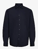 BS Tjardo Modern Fit Shirt - NAVY