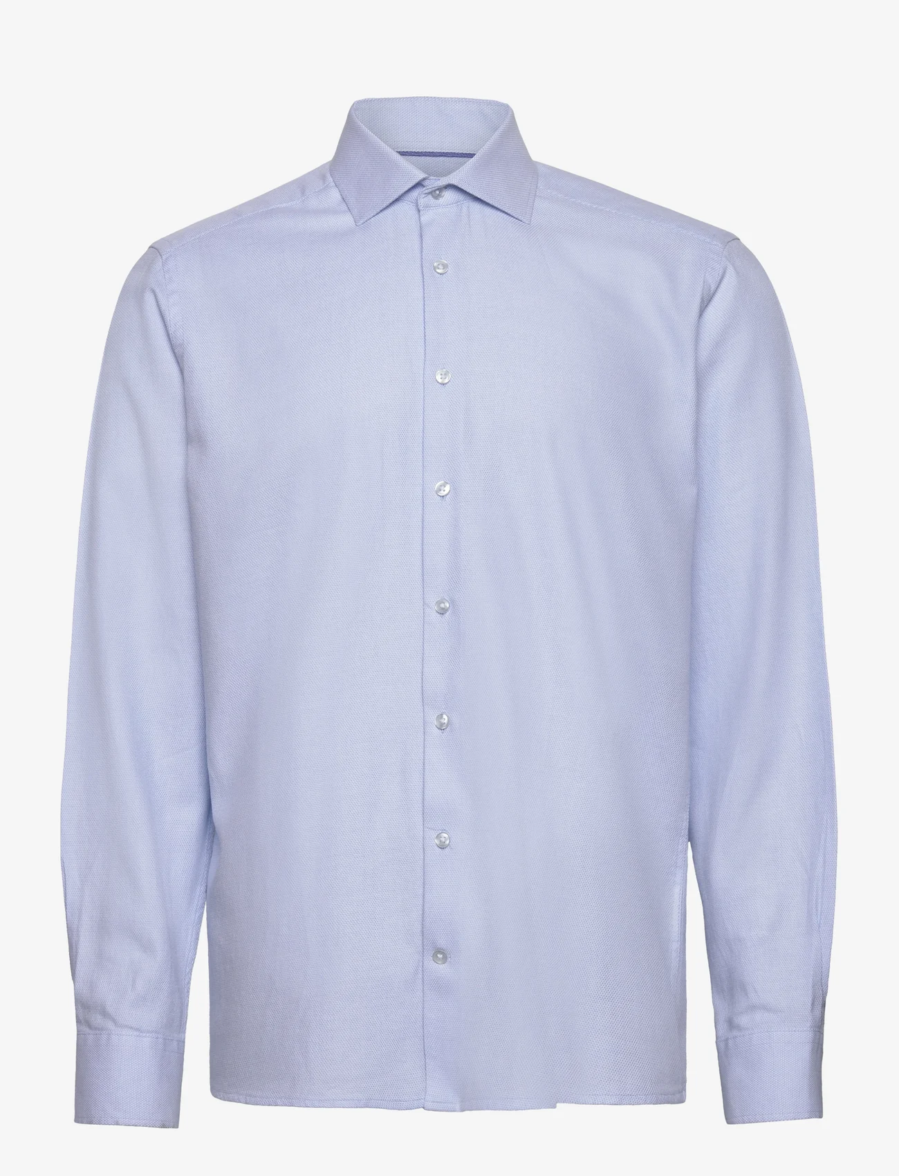 Bruun & Stengade - BS Vollema Modern Fit Shirt - peruskauluspaidat - light blue - 0