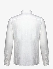 Bruun & Stengade - BS Sevilla Casual Slim Fit Shirt - leinenhemden - white - 1