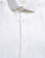 Bruun & Stengade - BS Sevilla Casual Slim Fit Shirt - linneskjortor - white - 2