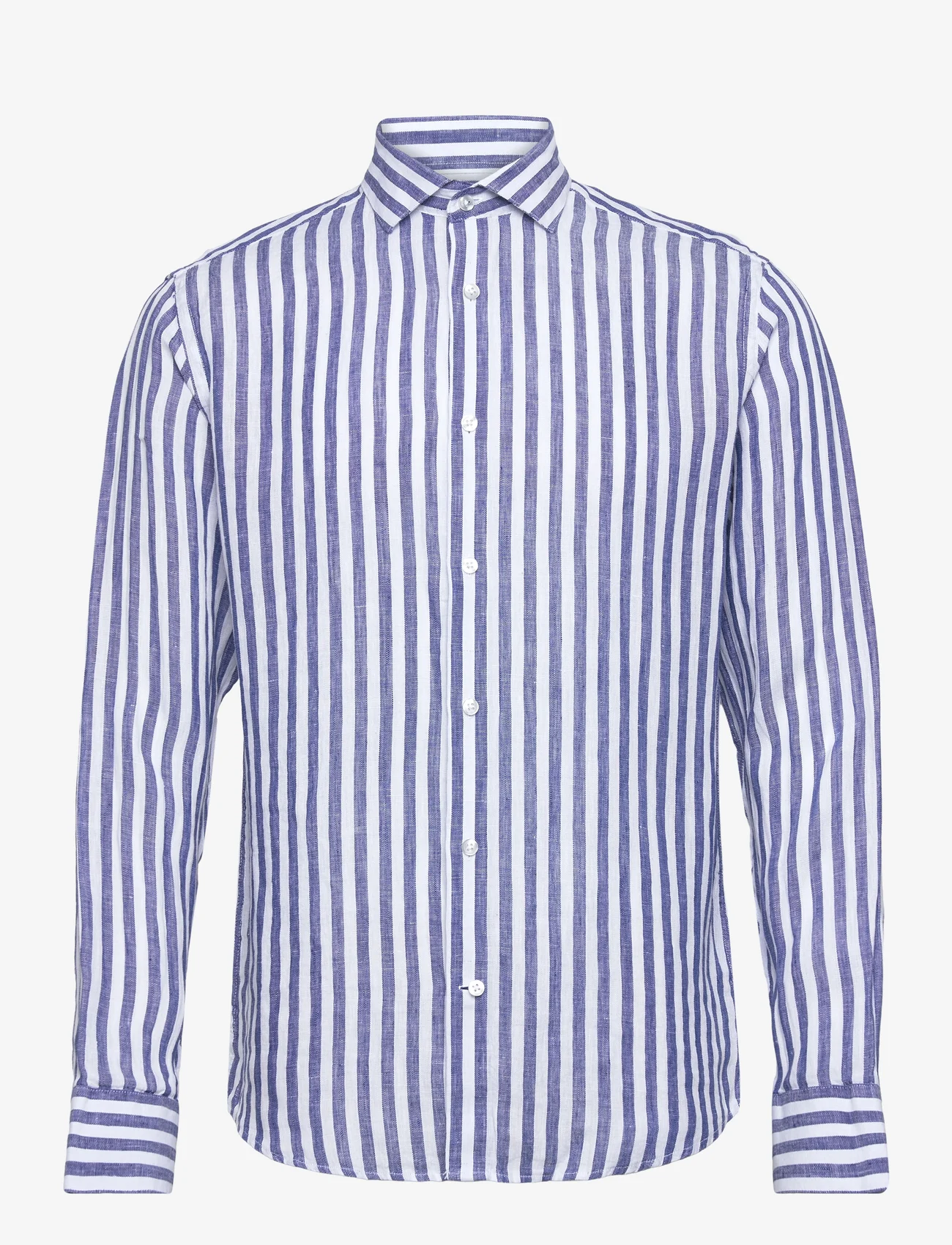 Bruun & Stengade - BS Valencia Casual Slim Fit Shirt - blue/white - 0