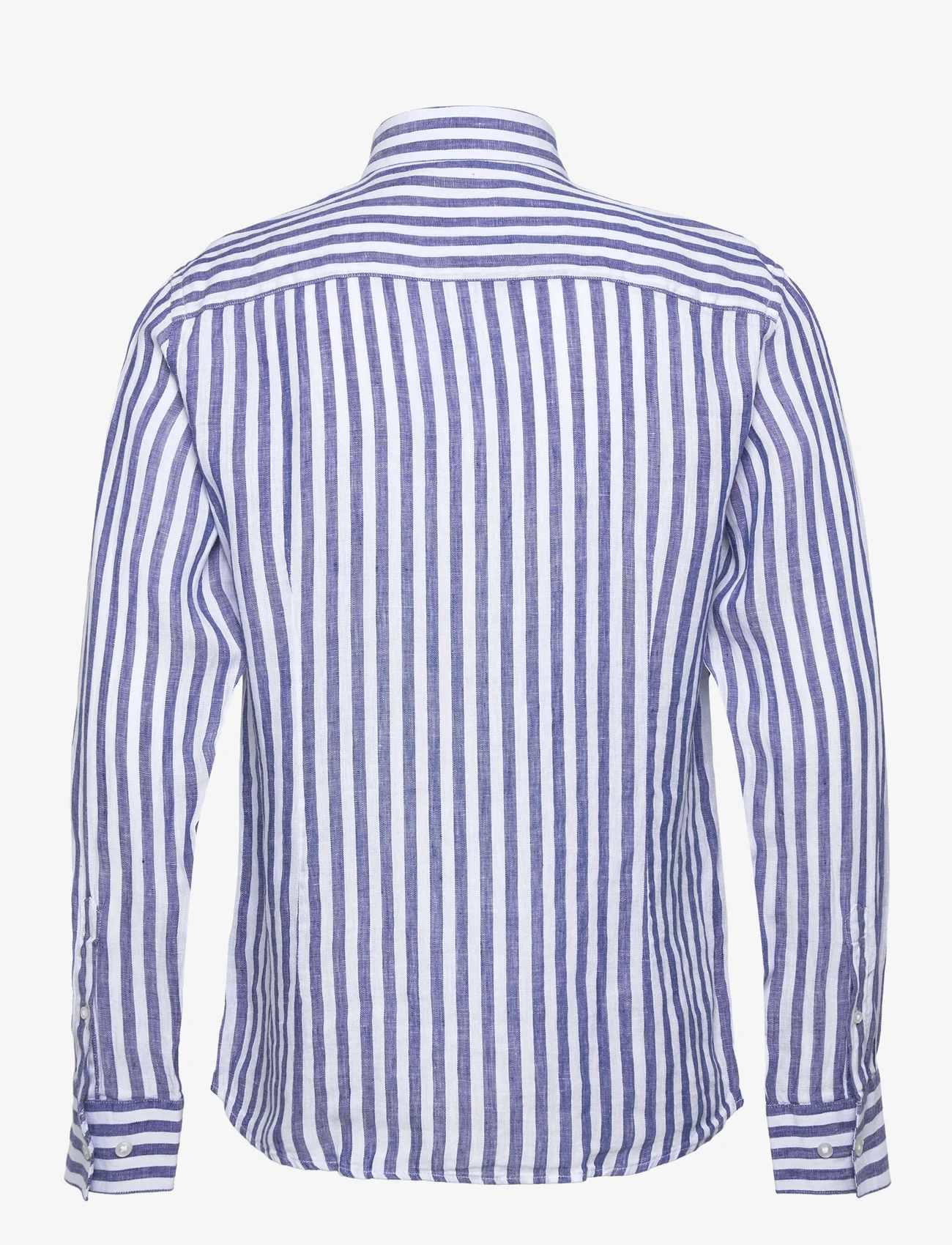 Bruun & Stengade - BS Valencia Casual Slim Fit Shirt - blue/white - 1