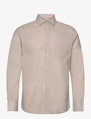 Bruun & Stengade - BS Ferrol Casual Slim Fit Shirt - pellavakauluspaidat - kit - 0