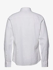 Bruun & Stengade - BS Ferrol Casual Slim Fit Shirt - leinenhemden - white - 1