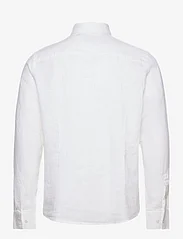 Bruun & Stengade - BS Taishi Casual Modern Fit Shirt - pellavakauluspaidat - white - 1