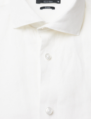 Bruun & Stengade - BS Taishi Casual Modern Fit Shirt - linneskjortor - white - 2
