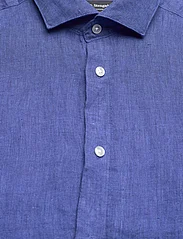 Bruun & Stengade - BS Bilbao Casual Modern Fit Shirt - leinenhemden - blue - 3